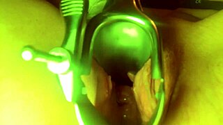 Scene#2 for video: Deep cervix stretching and penetration play with i...
